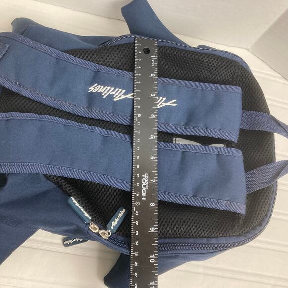 Alaska Airlines Kids Backpack White Blue Airplane Shaped Travel Carry-on Eskimo - Picture 13 of 13